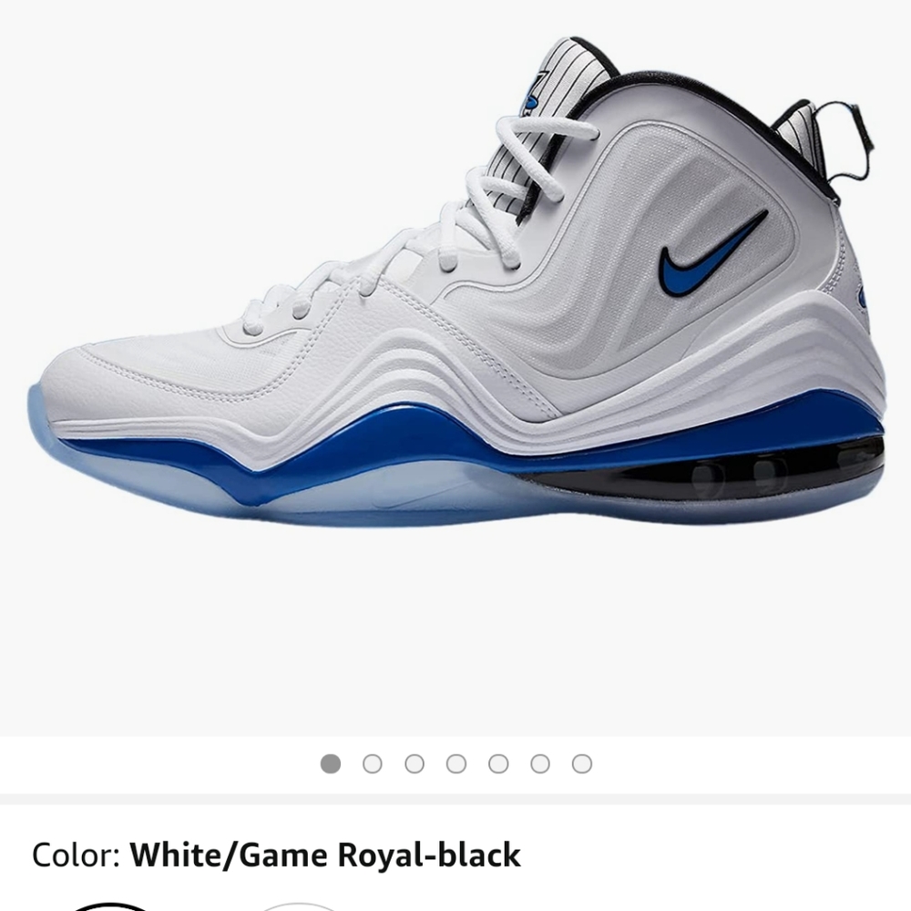 Nike Air Penny V "Orlando Home" Basketball Shoes, Women's 9.5, Men's 8, EU 41